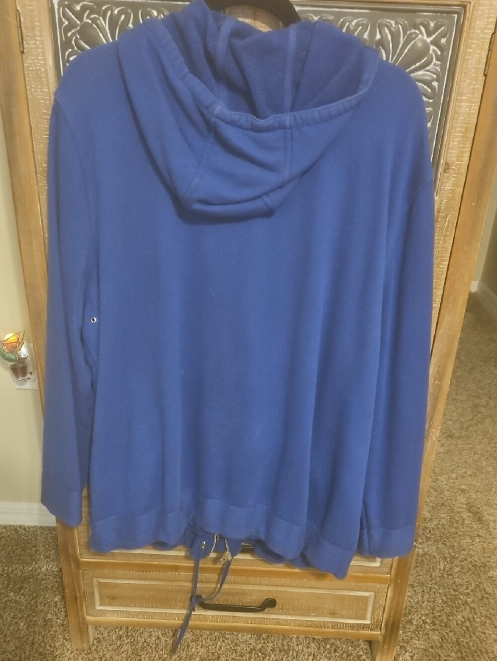 Ralph Lauren Royal Blue Hooded Bomber Jacket - Picture 3 of 5